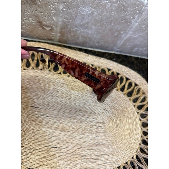 Serengeti Savona 7066 Rose Tone Quartz Polarized Wrap Sunglasses Like New - Picture 3 of 9